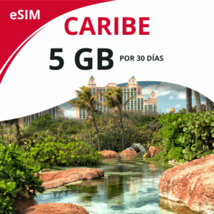 Paquete Caribe 5GB x 30 Días