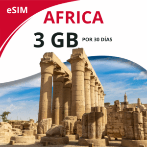 Paquete Africa 3GB x 30 Días
