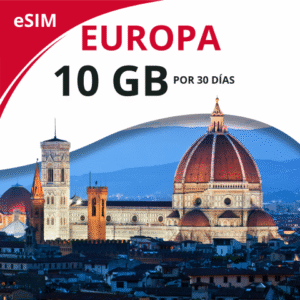 Paquete Europa 10GB x 30 Días